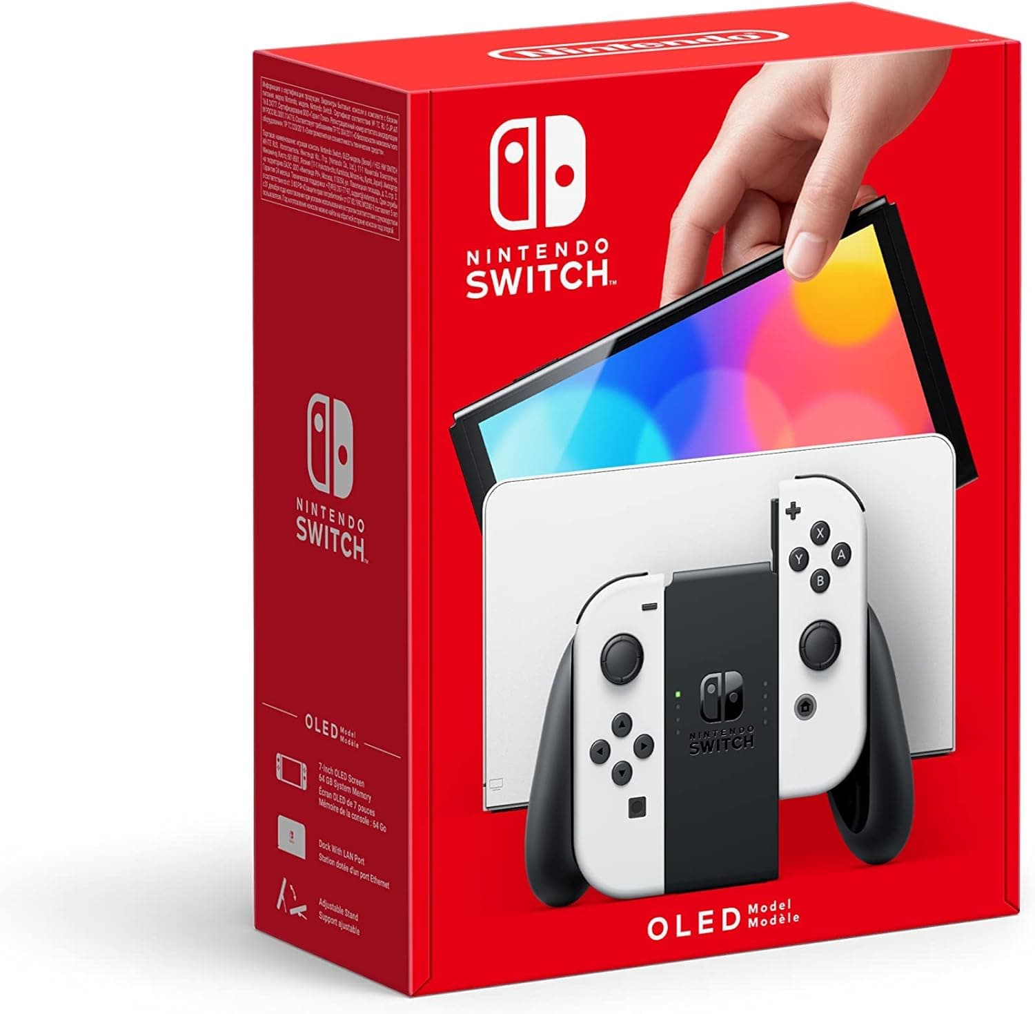 Nintendo Switch OLED blanche
